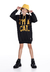 Vestido Moletom Longo I am Cat Infantil Mylu