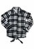 Camisa Xadrez Preto Laço Caipira Infantil Muvilê na internet