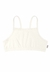 Top Branco Liso Algodão Infantil Elian