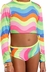 Conjunto Praia Cropped Infantil Banana Sungas - comprar online