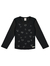 Blusa Menina Manga Longa Preto Abrange