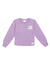 Blusa Moletom Menina Lilás Infantil Abrange - comprar online