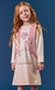 Vestido Total Print Natural Abrange