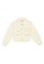 Jaqueta Infantil Off White Catavento