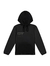 Camiseta Com Capuz E Bolso Preto Catavento