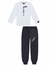 Conjunto Camiseta Manga Longa Calça em Moletom Felpado Catavento