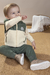 "Conjunto com Camiseta em Meia Malha Penteada Verde Colorittá - Vim Vi Venci Moda Infantil e Teen