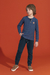 Camiseta em Malha Texturizada Azul Colorittá - comprar online