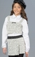 Conjunto em malha tweed com brilho Pakita