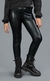 Calça montaria em malha foil black pakita