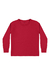 Camiseta em Meia Malha Penteada Vermelho Elian