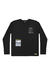 Camiseta em Meia Malha Penteada Preto Elian