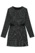 Vestido Recorte Juvenil Preto Brilho Vic&Vicky - comprar online