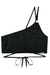Cropped Amarração Um ombro só Preto Vic&Vicky - Vim Vi Venci Moda Infantil e Teen