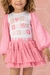 Conjunto Infantil Estampado Shorts Saia Tule Manga longa Mon Sucré - comprar online