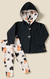 Conjunto Longo Calça Bebê Estampado Bika Kids.
