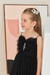 Vestido Festa Petit Cherie tule Brilho Preto - comprar online