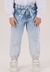 Calça Infantil Strass Jeans Petit Cherie