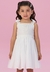 Vestido Festa Menina Branco Petit Cherie