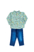 Conjunto Infantil Estampado Linho Vigat