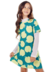 Vestido T-Shirt em Malha Estampado Mylu