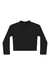 Blusa em Malha Canelada Preto Elian