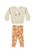 Conjunto com Blusão em Moletom Felpado e Legging em Molecotton