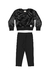 Conjunto com Blusão em Pelo Estrela Preto Elian