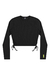 Blusa em Malha Canelada Preto Elian