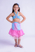 Fantasia Infantil Estampado Sereia Muvilê