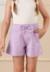 Short Infantil Menina Lilás Mon Sucré