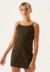 Vestido Juvenil Strass Preto Vanilla Cream