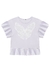 Blusa Meia Malha Borboleta Infanti - comprar online