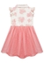 Vestido em Sarja Daryl Estampada e Tule Infanti - Vim Vi Venci Moda Infantil e Teen