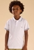 Camisa Polo Branca Menino FBR