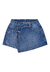 Short Saia Jeans Botoes Colorittá - comprar online