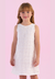 Vestido Festa Menina Infantil Branco Petit Cherie