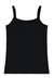 Blusa Preta Alça Básica Infantil menina em Cotton Brandili