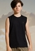 Camiseta Regata Creative Logo Preto Banana Danger
