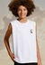 Regata Infantil Branca Banana Danger