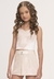 Conjunto Menina Shorts Saia Juvenil Hi! Angel Bobbylulu