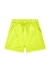 Conjunto top e short em tecido algodão verde Nina Go - Vim Vi Venci Moda Infantil e Teen