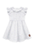 Vestido Lesie Coração e forro em meia malha Branco Somni