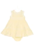 Vestido Macacão Amarelo Bebê Petit Cherie
