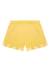 Conjunto Blusa e Shorts Moletinho e Babado Lesie Amarelo Somnii - Vim Vi Venci Moda Infantil e Teen
