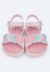 Sandália Papete Infantil Pampili Candy Corações Sobrepostos Rosa Suspiro - comprar online