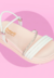 Sandália Papete Infantil Pampili Olivia 2 em 1 Strass Branca - comprar online