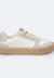 Tênis Feminino TWN 24 Bordado Branco e Nude - Vim Vi Venci Moda Infantil e Teen