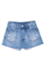 Shorts Infantil Jeans Menina Mania Kids