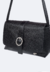 Bolsa Tiracolo Infantil Pampili Fivela de Strass Preto